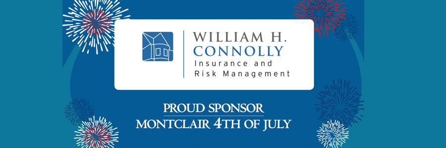 William H. Connolly - Montclair’s 4th of July Promotional banner