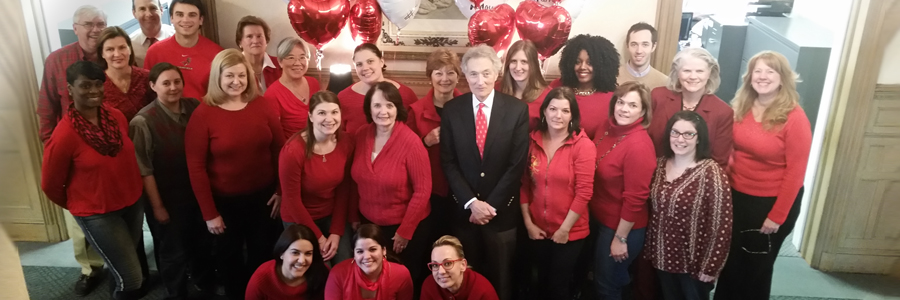 William H. Connolly - Participated in National Go Red Day!